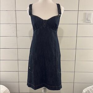 Volcom Dark Blue Denim Dress